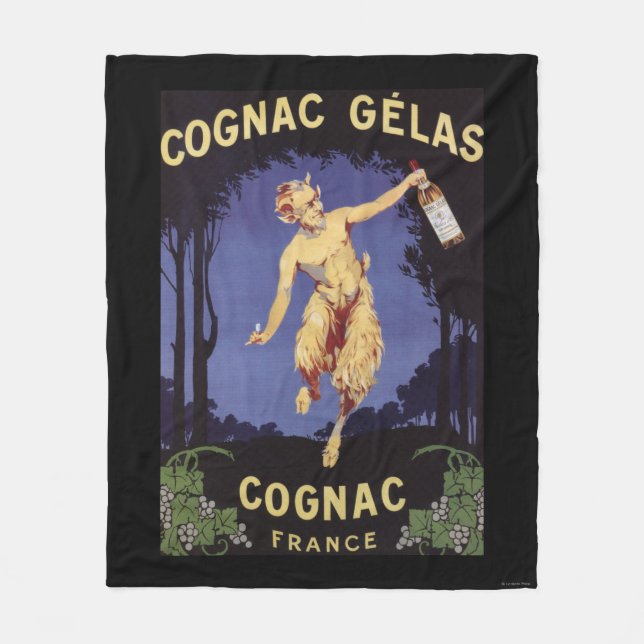 FranceCognac Gelas Promotional PosterFrance Fleece Blanket (Front)