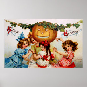 Frances Brundage: Dancing Girls Poster