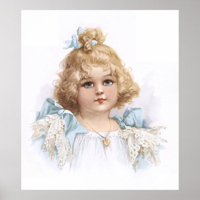 Frances Brundage - Portrait of a Young Girl Poster (Front)