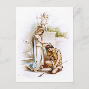 Frances Brundage: Princess Thaisa and Pericles Postcard