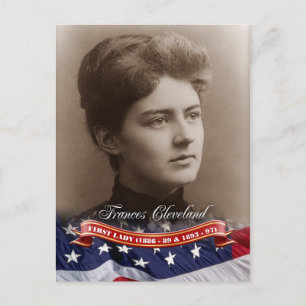 Frances Cleveland, First Lady of the U.S. Postcard