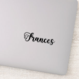 Frances Name - Handwritten Calligraphy