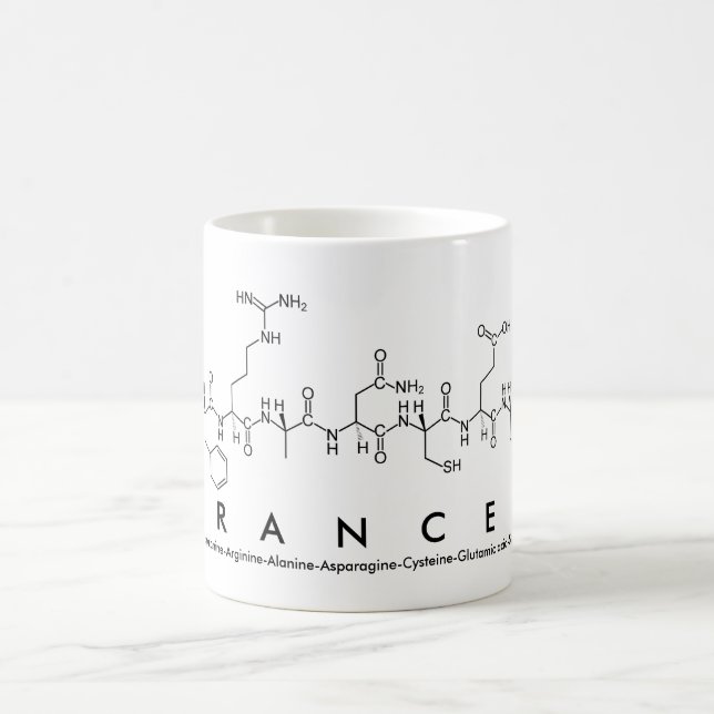 Frances peptide name mug (Center)