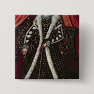 Frances Sidney, Countess of Sussex, c.1565 15 Cm Square Badge