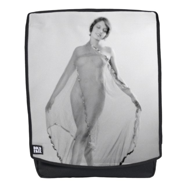 Francesca a Bella Ragazza, Beautiful italian Girl Backpack (Front)