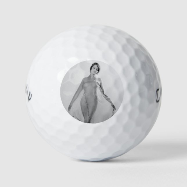 Francesca a Bella Ragazza, Beautiful italian Girl Golf Balls (Front)