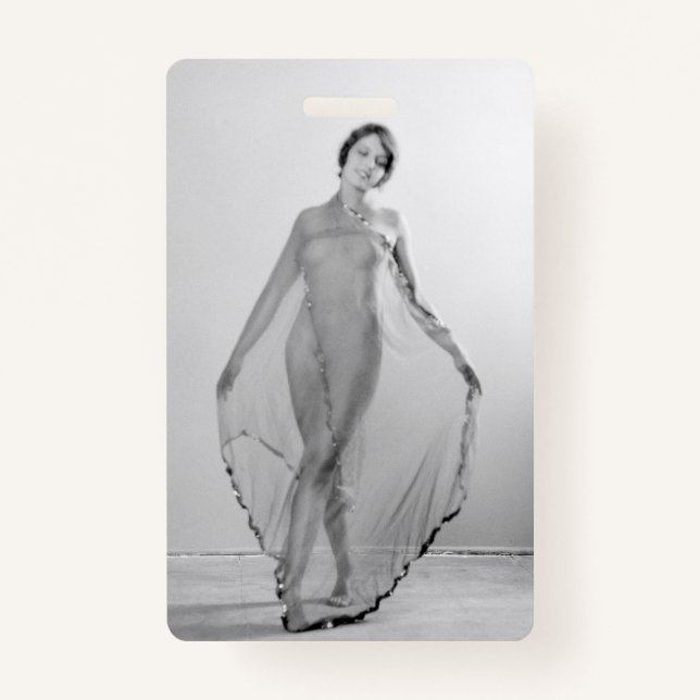 Francesca a Bella Ragazza, Beautiful italian Girl ID Badge (Front)