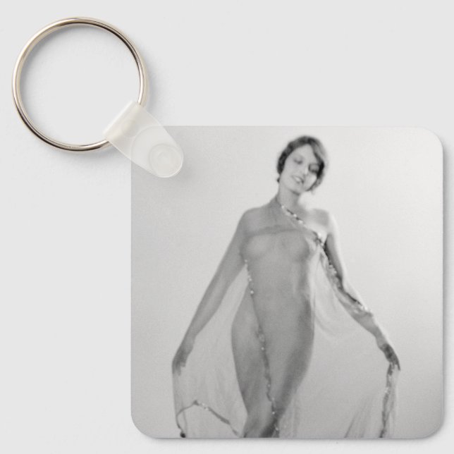 Francesca a Bella Ragazza, Beautiful italian Girl Key Ring (Front)
