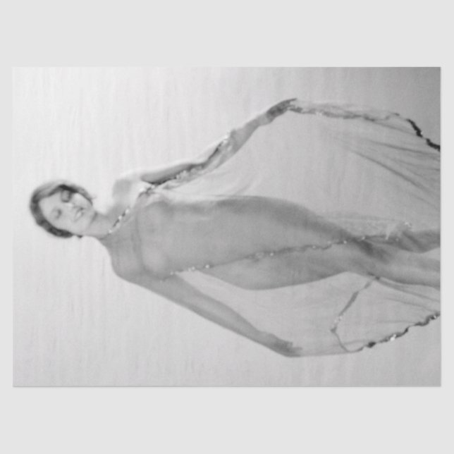 Francesca a Bella Ragazza, Beautiful italian Girl Tissue Paper (Front)