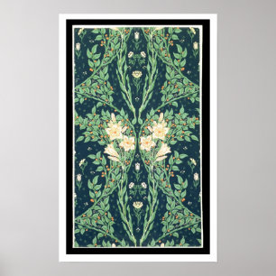 Francesca wallpaper design poster