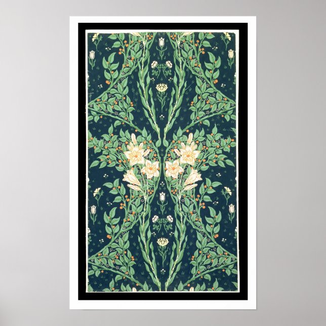 Francesca wallpaper design poster (Front)