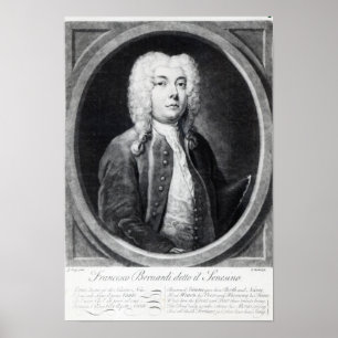 Francesco Bernardi Senesino Poster