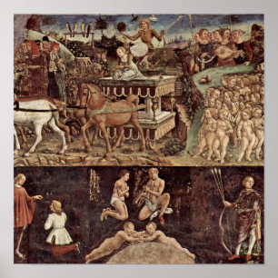 Francesco del Cossa - Triumph of Apollo details Poster