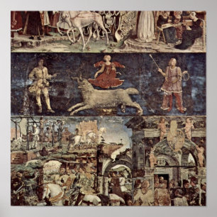 Francesco del Cossa - Triumph of Minerva Poster