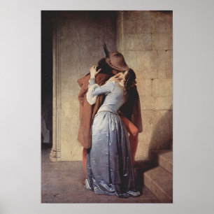 Francesco Hayez Kiss Poster