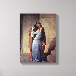 Francesco Hayez - The Kiss Canvas Print