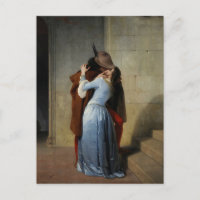 Francesco Hayez - The Kiss Postcard