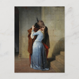 Francesco Hayez - The Kiss Postcard