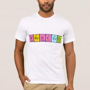 Francesco periodic table name shirt