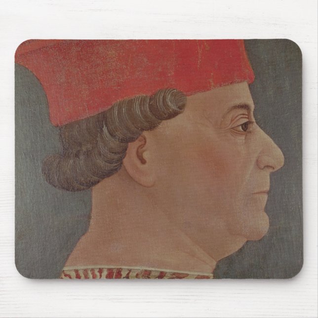 Francesco Sforza  Duke of Milan Mouse Mat (Front)