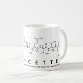 Francette peptide name mug (Front Right)