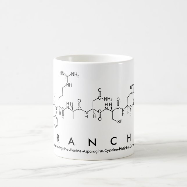 Franche peptide name mug (Center)