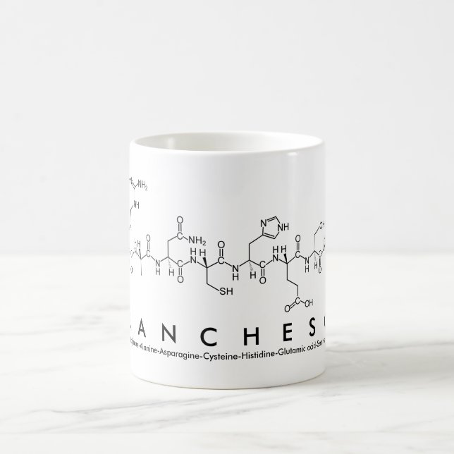 Franchesca peptide name mug (Center)