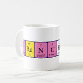 Franchesko periodic table mug (Front Left)