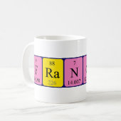 Franchot periodic table name mug (Front Left)