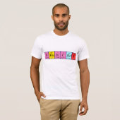 Franchot periodic table name shirt (Front Full)