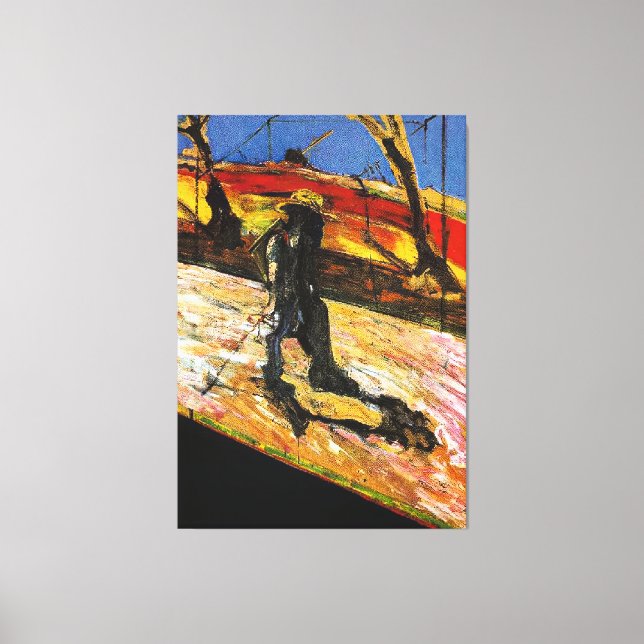 Francis Bacon art style Canvas Print (Front)