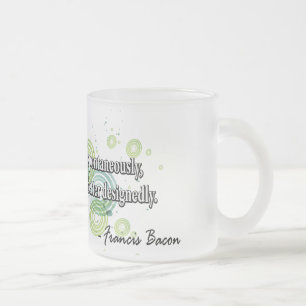 Francis Bacon Frosted Glass Coffee Mug