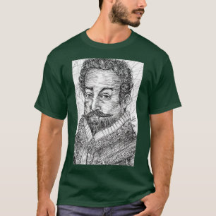 FRANCIS DRAKE ink portrait TShirt