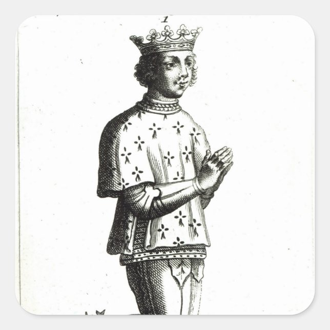 Francis II  Duke of Brittany Square Sticker (Front)