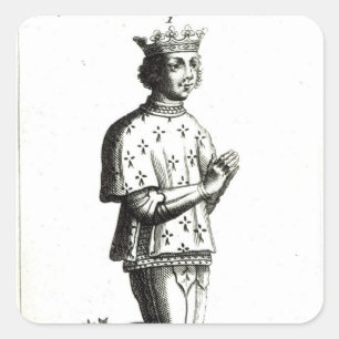 Francis II  Duke of Brittany Square Sticker