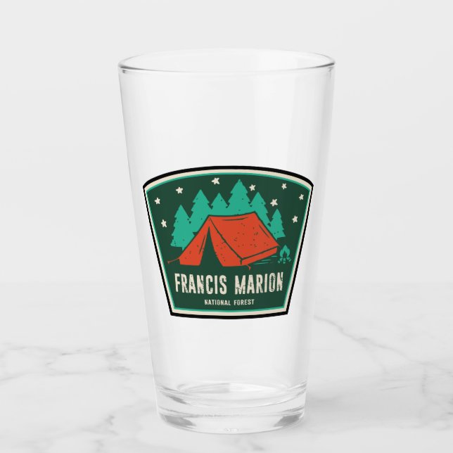 Francis Marion National Forest Camping Glass (Front)