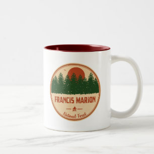 Francis Marion National Forest Two-Tone Coffee Mug