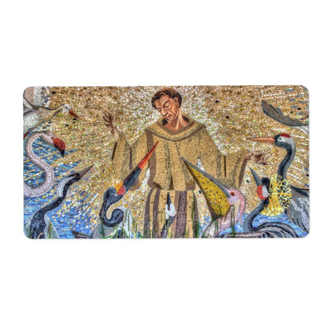 Francis Of Assisi Mosaic (Front)