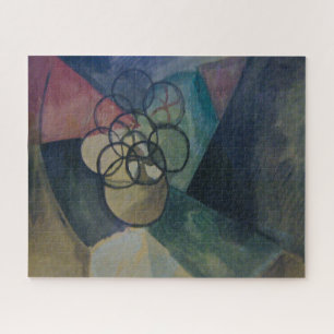 Francis Picabia, Caoutchouc, 1909., Abstract Art Jigsaw Puzzle