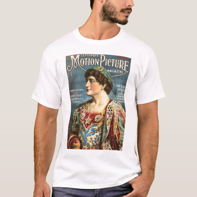 Francis X. Bushman Shakespeare T-Shirt (Front)