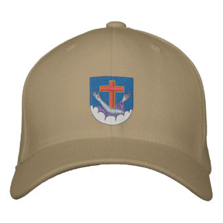 Franciscan coat of arms embroidered hat