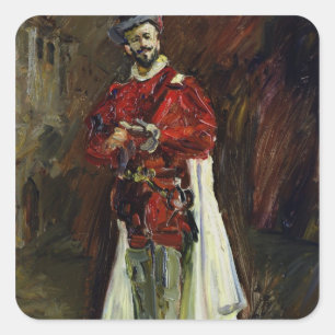 Francisco D'Andrade as Don Giovanni, 1912 Square Sticker