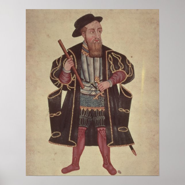 Francisco de Almeida, illustration Poster (Front)