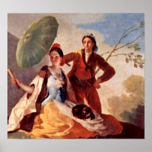 Francisco de Goya - The Parasol Poster