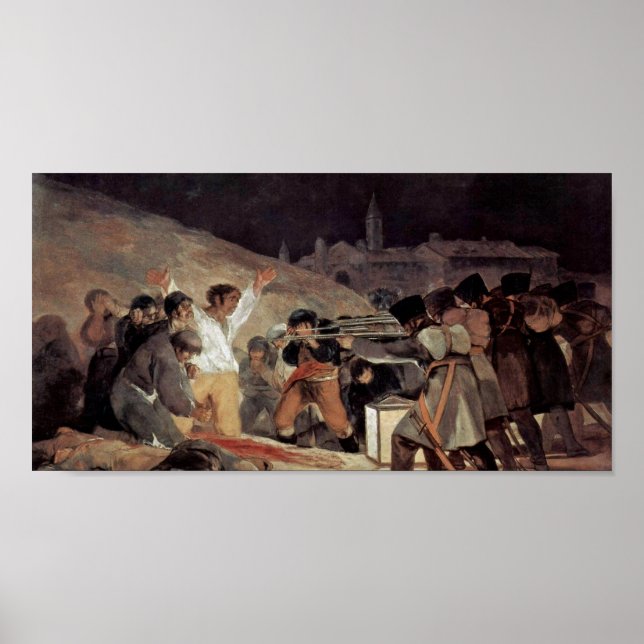 Francisco de Goya - The Third of May Poster (Front)
