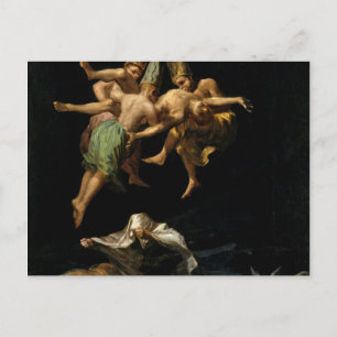 Francisco De Goya - Witches' Flight Postcard