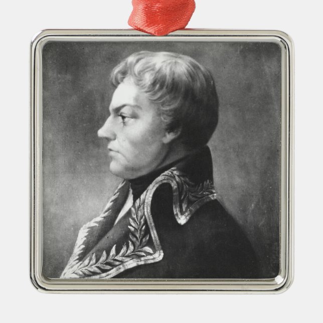 Francisco de Miranda Metal Tree Decoration (Front)