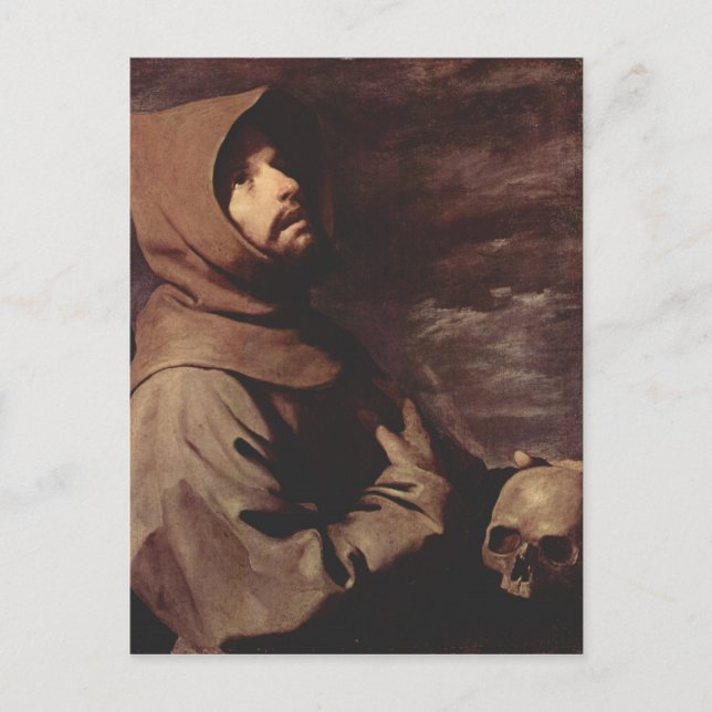 Francisco de Zurbarán Fine Art Postcard (Front)