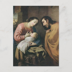 Francisco de Zurbaran- Rest on the Flight to Egypt Postcard