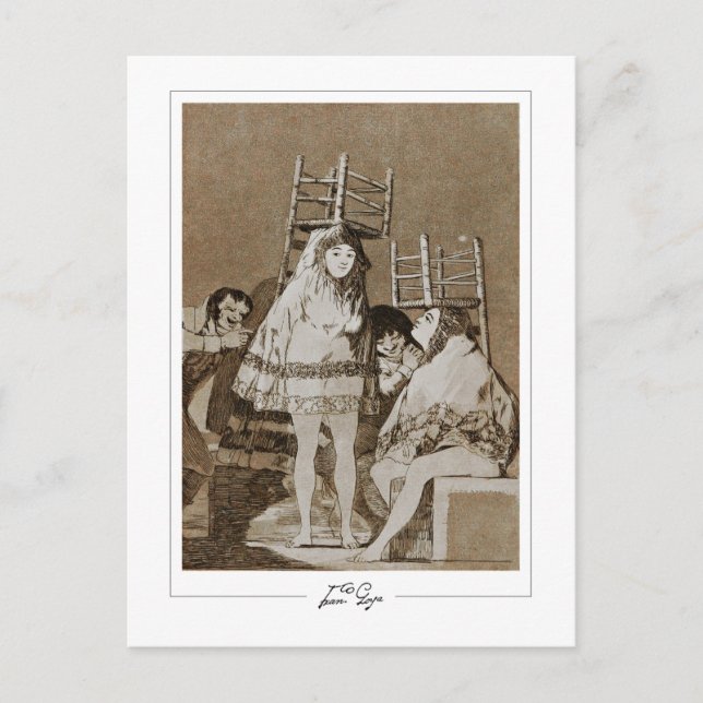 Francisco Goya #101 - Fine Art Postcard (Front)